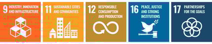 sdgs9, 11, 12,16, 17